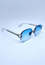 CALI WHITE GOLD SUNGLASSES "PRE-ORDER 3 MONTHS"